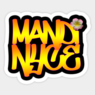 Mandi NYCe Sticker